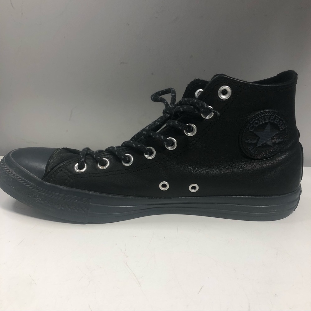 Converse Chuck Taylor All Star Mono Leather High Top, size 9M or 11W - Picture 2 of 9